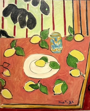Matisse, ou la création comme seconde vie